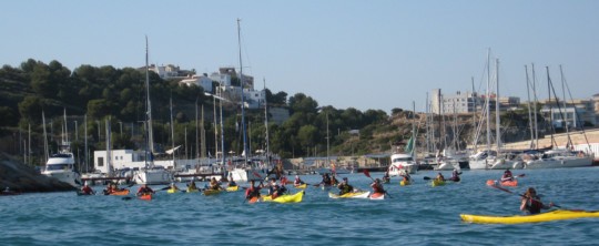 Mas de 50 kayaks se transformarán en dragones de mar este fin de semana