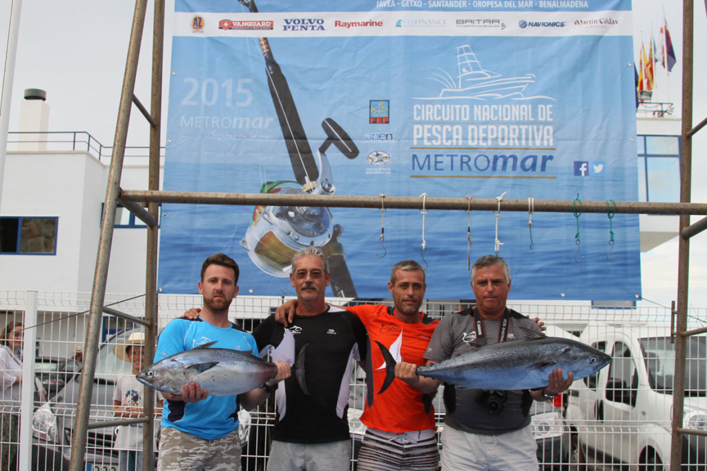 Serenity, de Federico Bellido, gana la cuarta prueba del Circuito Metromar de Pesca de Altura en el CN Oropesa