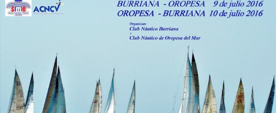 Clasificaciones Regata Burriana-Oropesa 2016