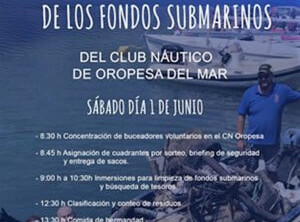 III Ecojornada para la limpieza de los fondos submarinos.