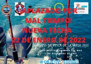 cartel CONCURSO PESCA SEPIA APLAZADO 300x212 - Concurso de pesca de la sepia