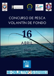 CARTEL 16.04.22 212x300 - Concurso de pesca volantín de fondo 16 de abril de 2022