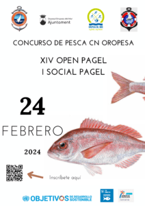 CARTEL PAGEL 24.02.24 1 212x300 - CONCURSO DE PESCA XIV OPEN PAGEL - I CAMPEONATO SOCIAL PAGEL
