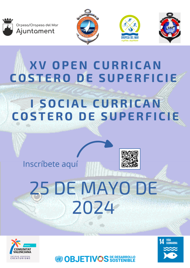 XV OPEN CURRICAN COSTERO DE SUPERFICIE - I SOCIAL CURRICAN COSTERO DE SUPERFICIE. CNOM